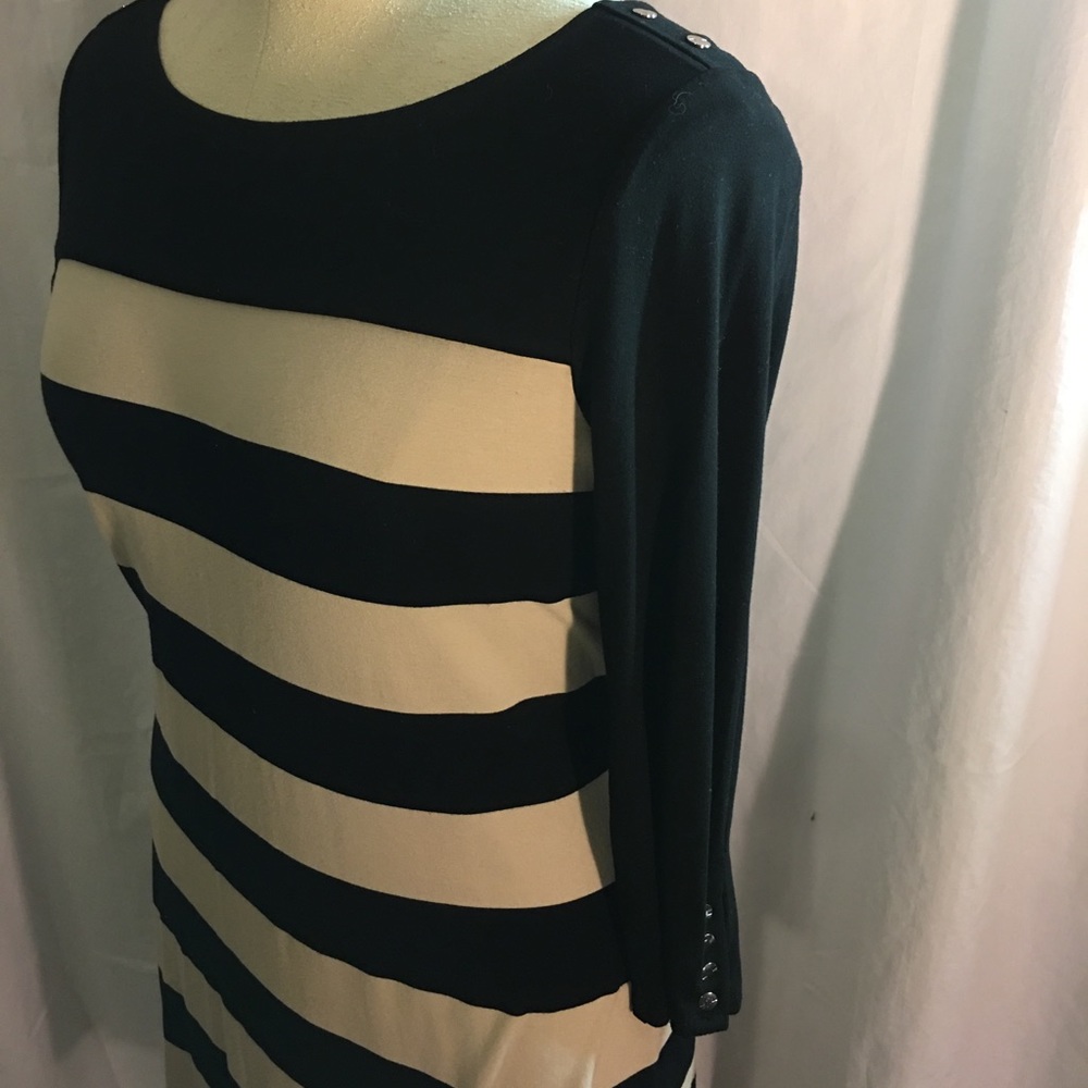 White House Black Market knit dress M